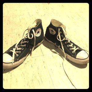 Men’s Size 11 Black Chuck Taylor Converse High